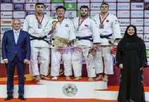 "Böyük dəbilqə" turnirində Azərbaycan cüdoçuları 3 medal qazanıblar
