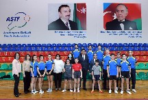 Fərid Qayıbov Azərbaycan Stolüstü Tennis Federasiyasında olub