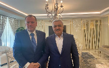 Rövnəq Abdullayev IJF prezidenti ilə görüşüb
