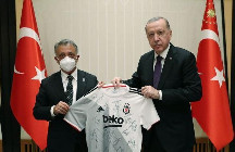 Ərdoğan "Beşiktaş"ı qəbul etdi
